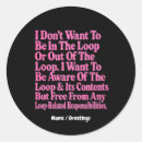 Search for the loop stickers Funny