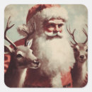 Search for vintage reindeer stickers Retro
