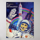 Search for vintage rocket posters soviet