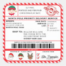 Search for sleigh labels Santa mail
