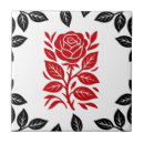 Search for red rose tiles Flower