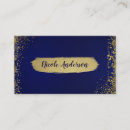 Search for royal blue business cards Salon