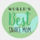 Search for green snake stickers Python
