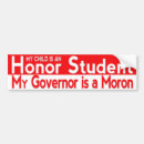 Search for christy bumper stickers Governor