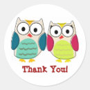 Search for lovebird wedding stickers Thank you