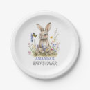 Search for easter bunny plates Baby shower