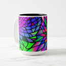 Search for stained glass pattern mugs Rainbow