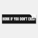 Search for exist bumper stickers Funny