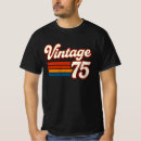 Search for vintage 1975 tshirts 50 years old