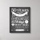Search for 50th canvas prints 50 years