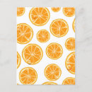 Search for vintage fruit pattern postcards Orange