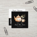 Search for tea business cards Elegant
