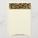 Search for leopard print stationery paper Wild animal