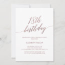 Search for modern eighteen birthday invitations Simple eighteenth birthday