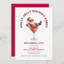 Search for funny santa christmas invitations Holiday cocktails