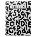 Search for alphabet notebooks Colourful