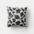 Search for black and white cow print cushions Animal