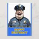 Search for police cartoon postcards Funny