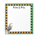 Search for halloween witch notepads Trick or treat