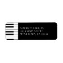 Search for piano return address labels Teacher