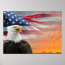 Search for us eagle posters Flag