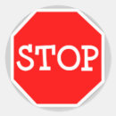 Search for stop sign stickers Traffic