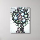 Search for tree of life canvas prints Blue