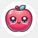Search for kawaii apple stickers Fruit