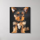 Search for yorkshire terrier canvas prints Puppy