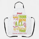 Search for thankful quote aprons Typography