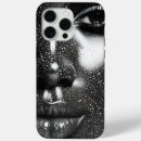 Search for woman portrait iphone cases Black and white
