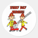 Search for hero firefighter stickers Fire department