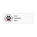 Search for cat rescue return address labels Animal shelter