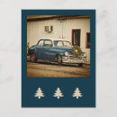 Search for classic car postcards Blue