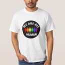 Search for we are all human tshirts Lesbian