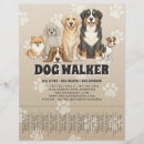 Search for promote dog walking flyers Promotional