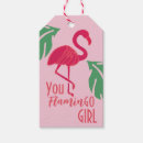 Search for flamingo gift tags Tropical