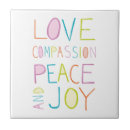 Search for peace love tiles Inspirational