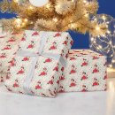 Search for girl christmas wrapping paper Vintage
