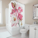 Search for fuchsia pink shower curtains Flowers