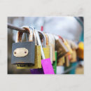 Search for love bridge postcards Lock