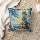 Search for nautical christmas cushions Lighthouse