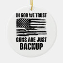 Search for guns christmas tree decorations Freedom