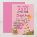 Search for champagne baby shower invitations Gold
