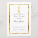 Search for hawaiian beach wedding invitations Gold