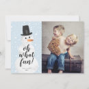 Search for snowman photo cards Watercolor
