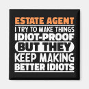 Search for real square magnets Broker