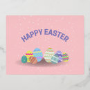 Search for polka dot pattern postcards Round