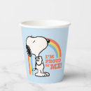 Search for charlie brown paper cups Rainbow