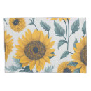 Search for sunflowers pillowcases Floral pattern